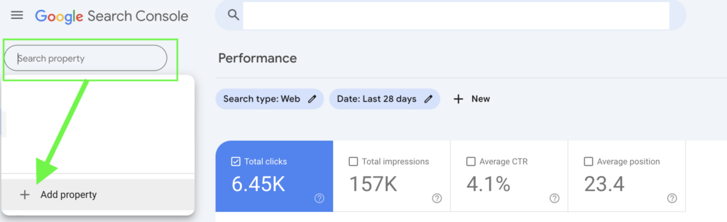 comment ajouter son site web à Google Search Console